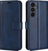 Coverup Deluxe Book Case - Geschikt voor Samsung Galaxy A15 Hoesje - Blauw