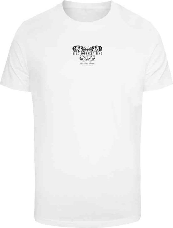 Mister Tee - Give Yourself Time Heren T-shirt - XL - Wit