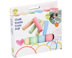 Eddy Toys Topwrite Stoepkrijt voor Buiten - Krijt Set - 6 stuks