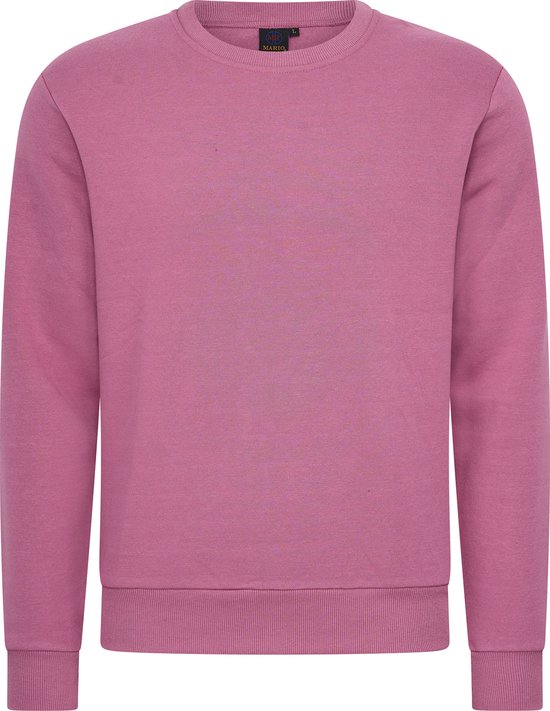 Mario Russo Sweater - Trui Heren - Sweater Heren - Oud Roze - XXL