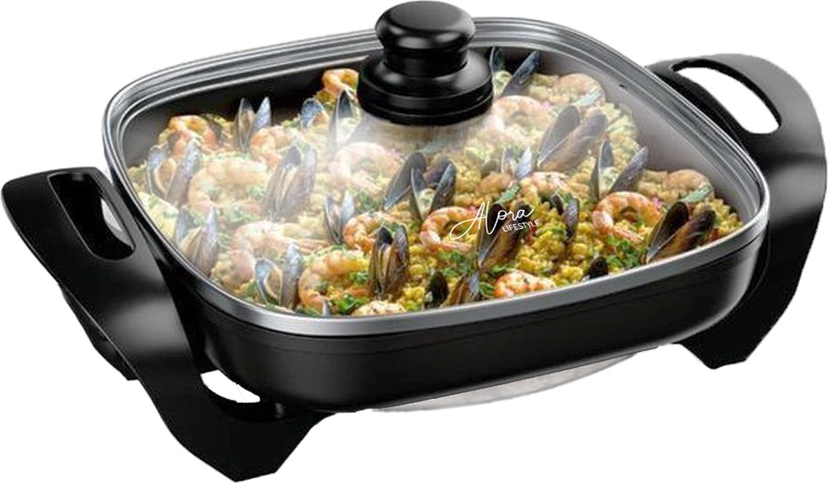 Bestron Casserole électrique XI AHP1800Z Noir