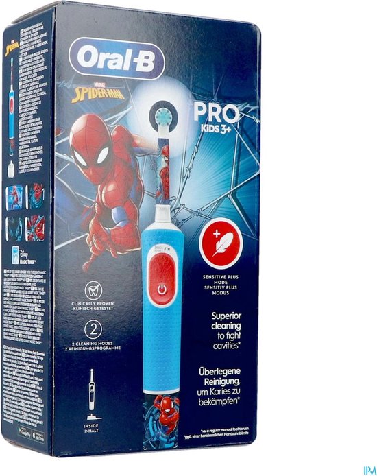 Oral-B Elektrische Tandenborstel Pro Kids Spider-Man - Oral B