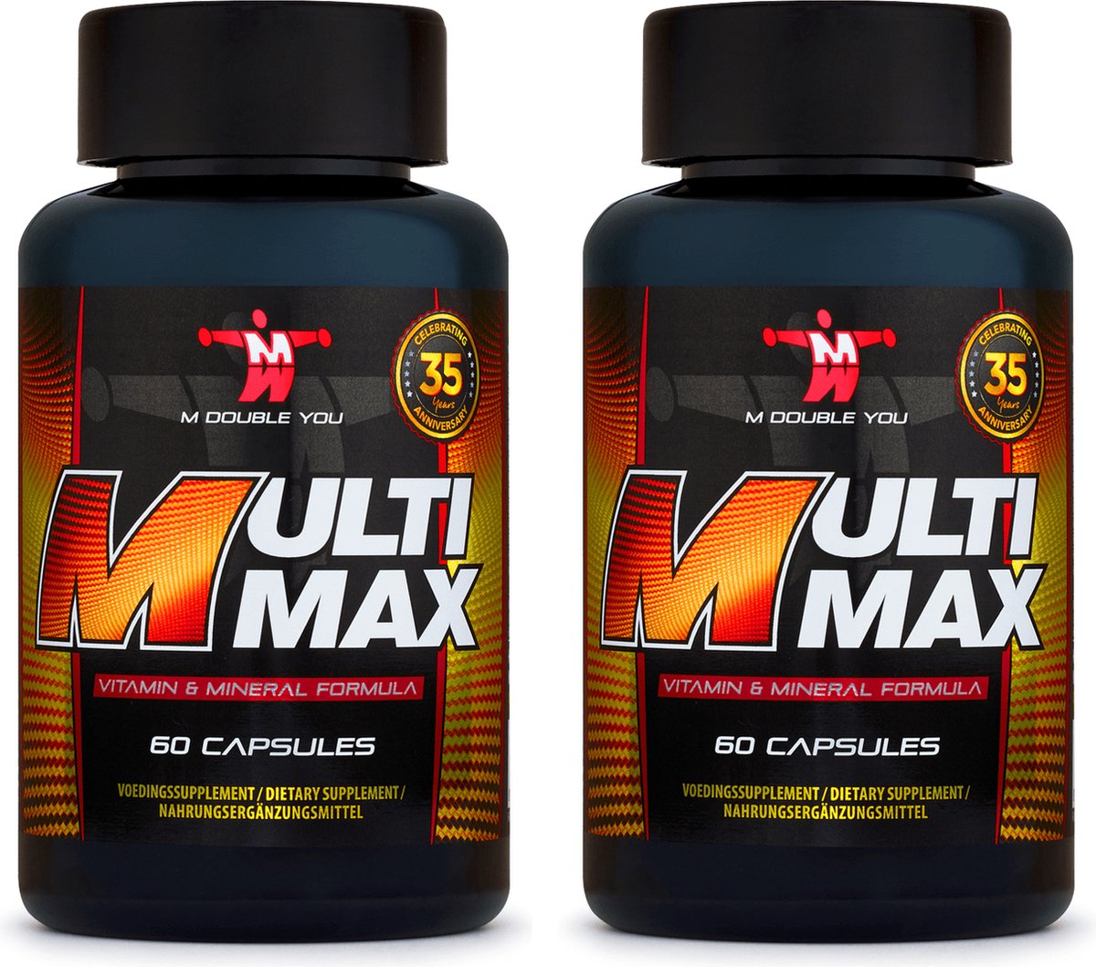 M Double You - Multi Max (2 x 60 capsules) - Duopack - Multivitaminen & mineralen