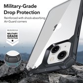 ESR Air Armor - Telefoonhoesje geschikt voor Apple iPhone 14 Shockproof Hardcase Hoesje - Transparant / Zwart