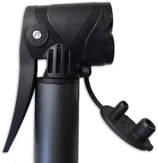 Lynx Mini fietspomp Hurricane Lite - Voor alle ventielen — afbeelding 3