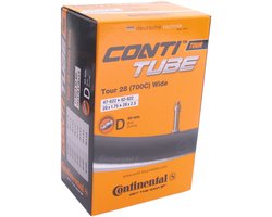 Continental Binnenband 28 X 1.75/2.5 (47/62-622) Dv Zwart