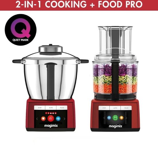 Magimix Cook Expert Inductie Foodprocessor - Cookprocessor met 12 Programma’s - Rood van Magimix — afbeelding 2