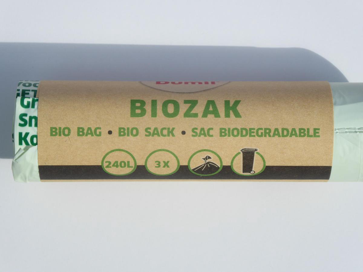 Goedkoopste Bio Bag - biozak 240 liter - 115 x 140 cm - 5 rollen = 15 zakken