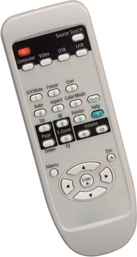 Télécommande EPSON POWERLITE 450W, Code article 1519442 / 151944200 / 151944201