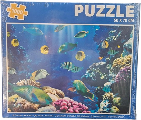 Foto: Grafix puzzel volwassenen oceaan puzzel kinderen 1000 stukken puzzel 1000 stukjes volwassenen legpuzzel