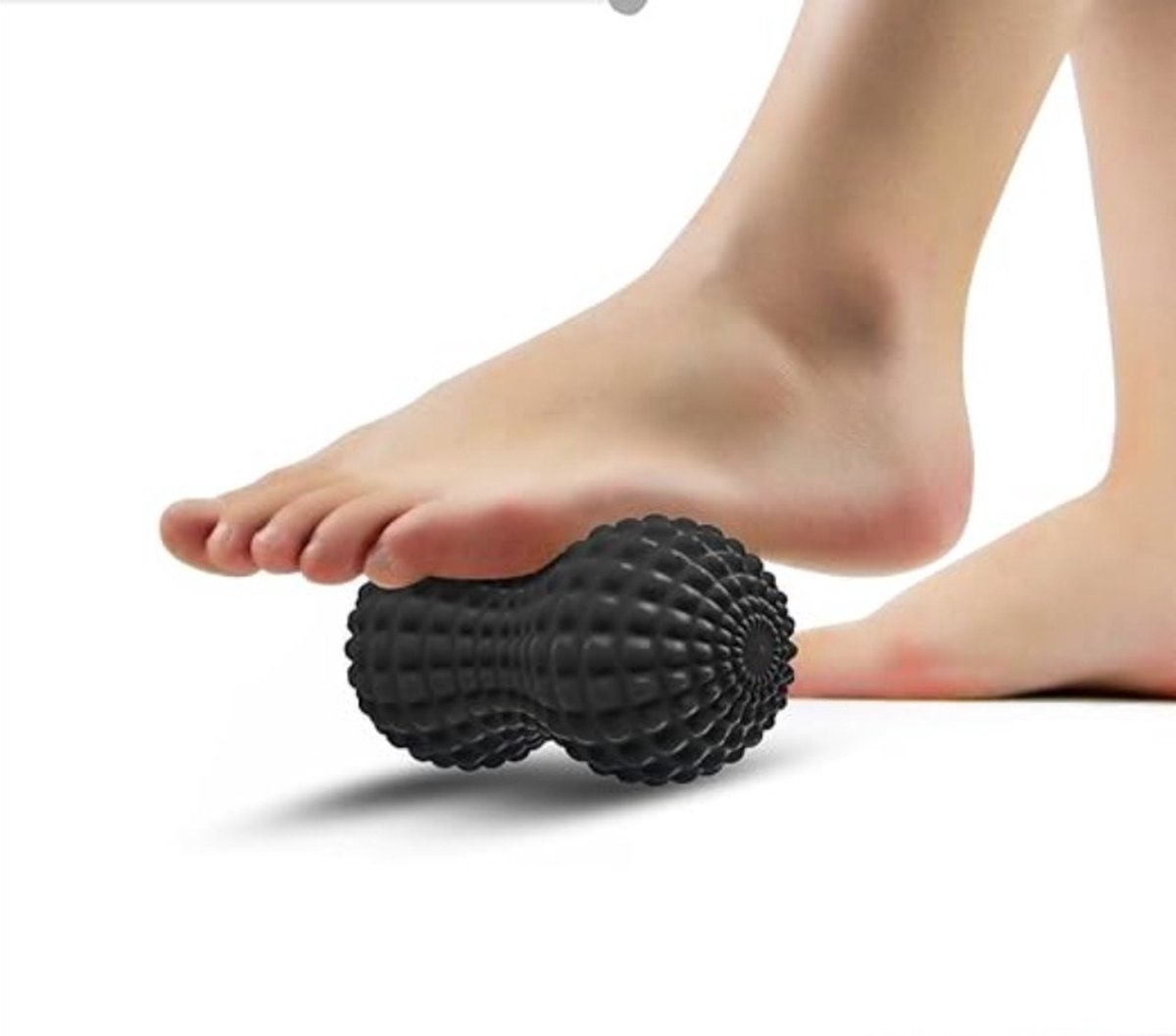 Goedkoopste Trigger Point Ball Double Lacrosse Massage Fascia Ball voor rug Nek Schouders Wervelkolom Benen Heupen Deep Tissue Physio Balls Deep Tissue Massage Yoga Massage Balls