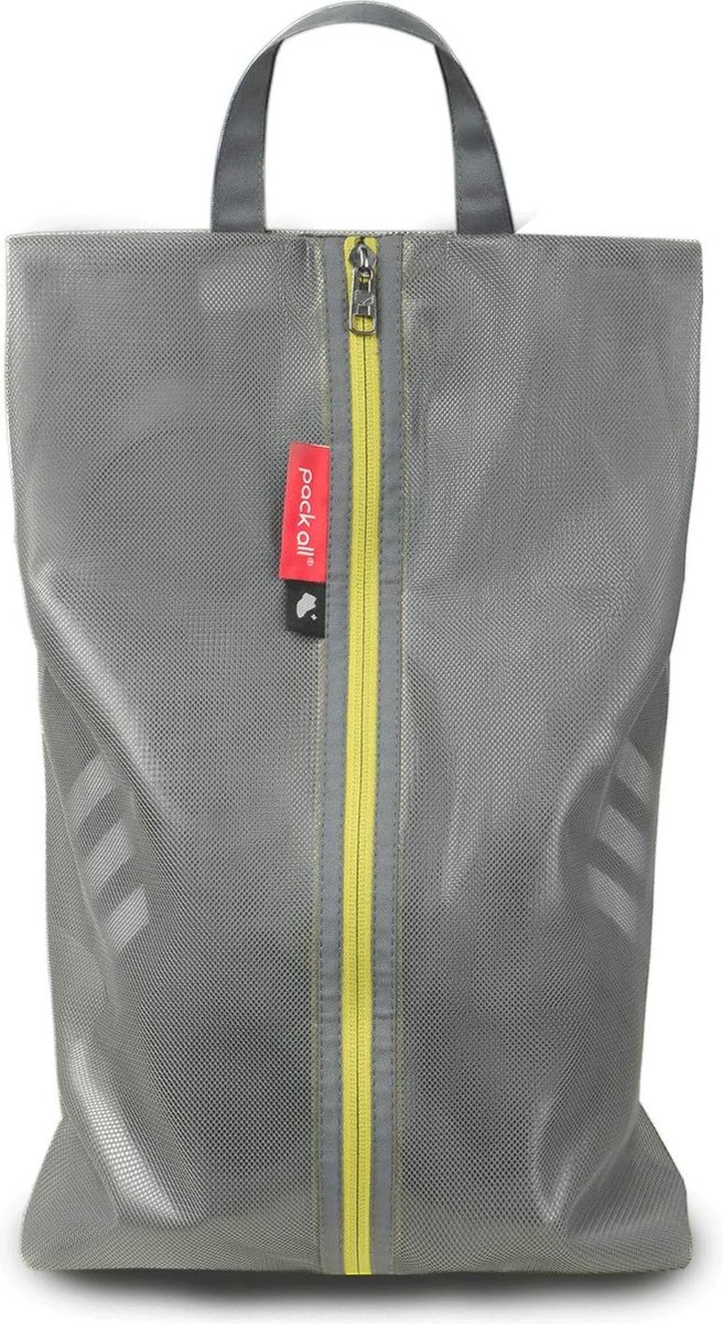 pack all waterdichte reisschoenentas, -grijs