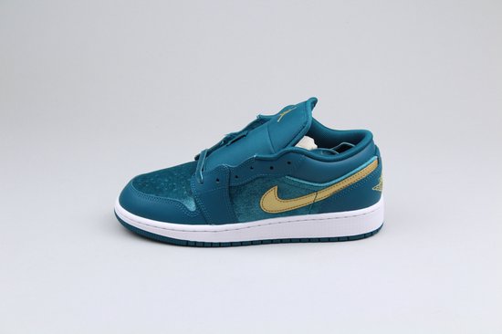 Jordan 1 Low 'Velvet Geode Teal' (GS) maat 38.5