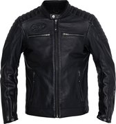 John Doe Leather Jacket Storm Black S - Maat - Jas