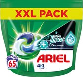 Dosettes de détergent à lessive Ariel 4 en 1 +Touch de Lenor Unstoppables - 65 lavages