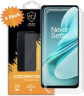 3-Pack OnePlus Nord N30 SE Screenprotectors - MobyDefend Case-Friendly Gehard Glas Screensavers - Glasplaatjes Geschikt Voor OnePlus Nord N30 SE