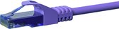Câble patch UTP CAT6a / câble internet 15 mètres violet - 100% cuivre - câble réseau