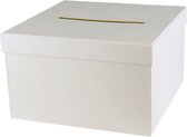 Enveloppen Doos Wit Karton Rechthoekig - Creatief & Hobby & DIY - Duurzaam - 24.5x24.5x15cm