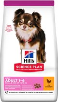 HILL'S SCIENCE PLAN Light Small & Mini Adult Hondenvoer met Kip 6x1,5kg