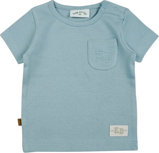 Frogs and Dogs - Chemise Côte 1x1 | Blue Cendres - Katoen - Taille Blue Cendres