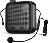 Starstation Spraakversterker - Stemversterker - geluidversterker - Draagbare Bluetooth Luidspreker - 12 W Oplaadbaar PA-systeem (1200 mAh) - Bekabelde Microfoon - Oplaadbare Stemversterker voor Leraren - Reizigers - Vergaderingen - Muzikanten – Muzie