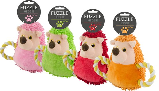 Fuzzle Egel Pull Me – Knuffel – Knuffels hond – Speelgoed hond