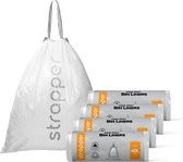 Strapper® Code M 100 Sacs poubelles - Convient pour Poubelle Brabantia - 60 litres - 100 sacs poubelles