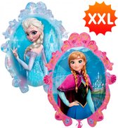 Disney Frozen Ballon XXL 70 cm - Verjaardag Versiering - Folieballon Ongevuld - Ballonnenboog Decoratie Feest - Party Slinger Jongen Meisje