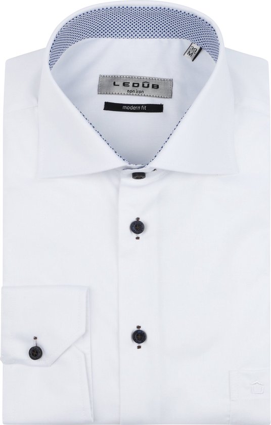 LVCBL Herenhemd met lange mouwen, vrijetijdshemd met borstzak, katoen herenshirts, Kaki, M