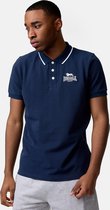 Lonsdale Polo Shirts Ballygalley Poloshirt normale Passform Dark Navy/White-XXL