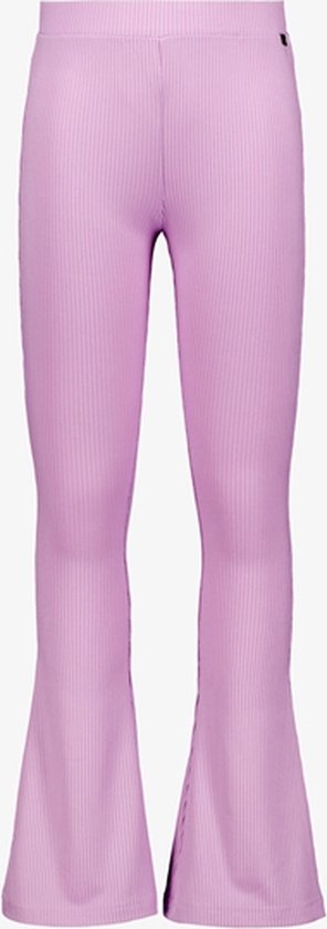 Pantalon côtelé évasé fille TwoDay violet clair - Taille 134/140