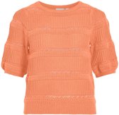 Vila Trui Vidazy Boatneck 2/4 Knit Top/tes 14097270 Shell Coral Dames Maat - XS