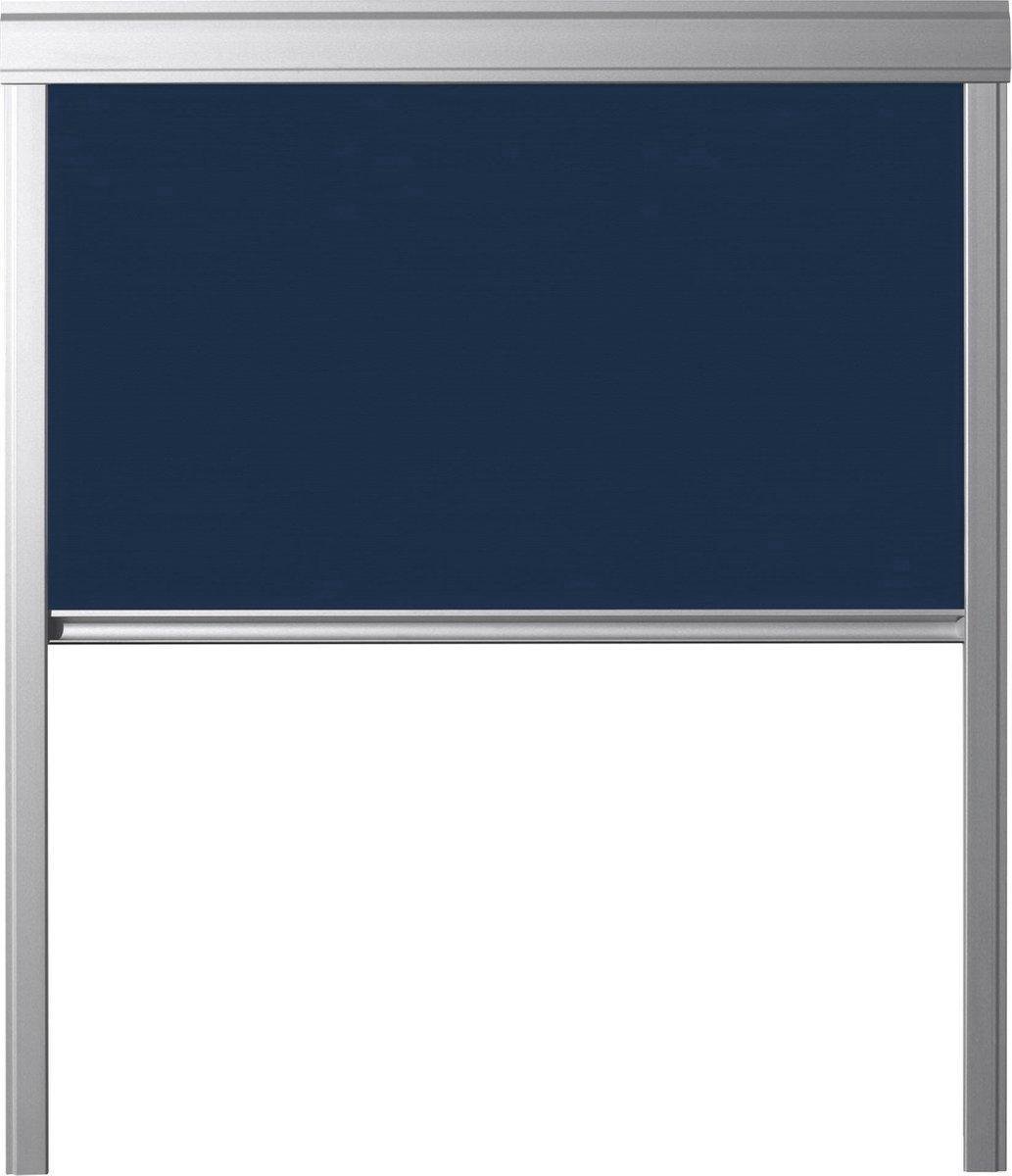 Timlux Standaard Verduisterend Rolgordijn voor VELUX Dakramen, S08, 608, Blauw