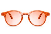 Festival zonnebril oranje - Koning Willy oranje - Zonnebril voor EK voetbal in oranje - EK 2024 bril oranje - Zonnebril Koningsdag heren en dames - Zonnebril mannen en vrouwen - Oranje bril - Mybuckethat