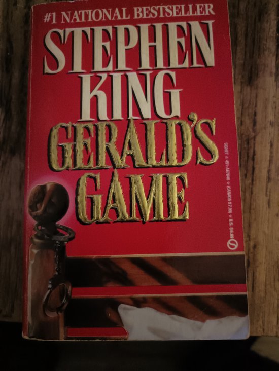 Gerald's Game - cover