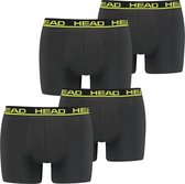 HEAD Heren Boxershorts Basic Boxer 4 Pack Veelkleurig