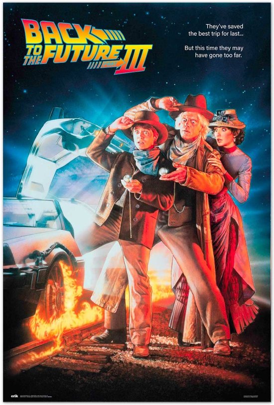 Poster Back to the Future 3 61x91,5cm