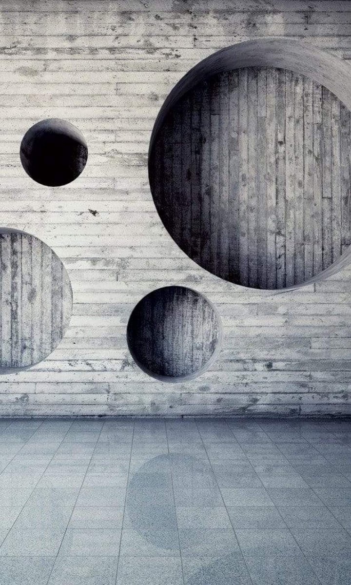 Fotobehang - Geometric Background 150x250cm - Vliesbehang