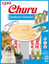 Ciao Churu Kat Vis & Schaaldieren 20 stuks 280 gr