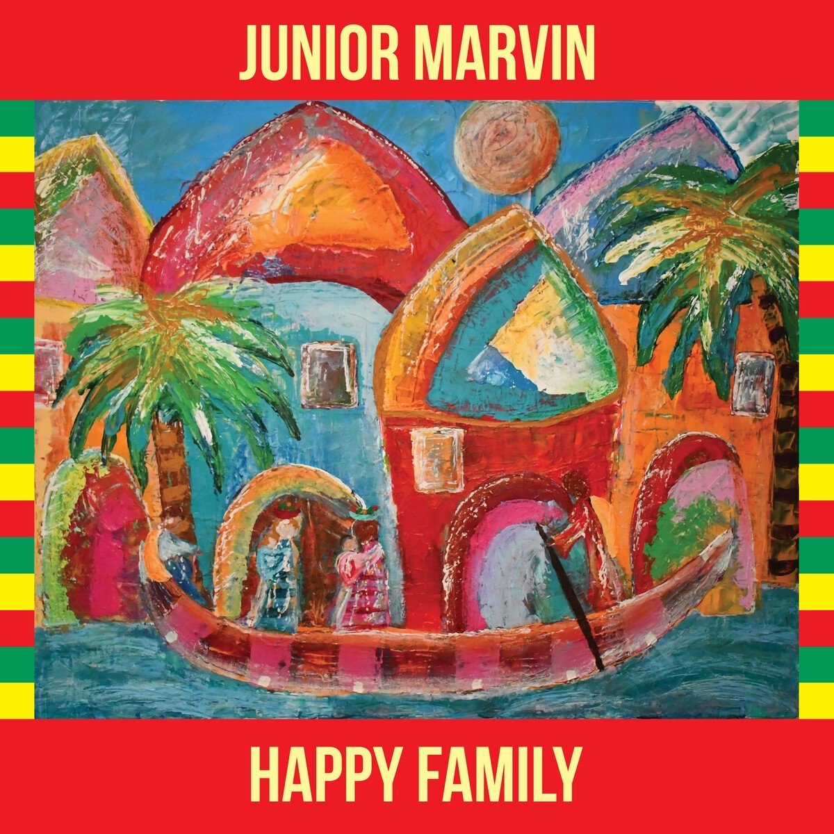 Junior Marvin - Happy Family (LP) (Limited Edition) (Coloured Vinyl)
