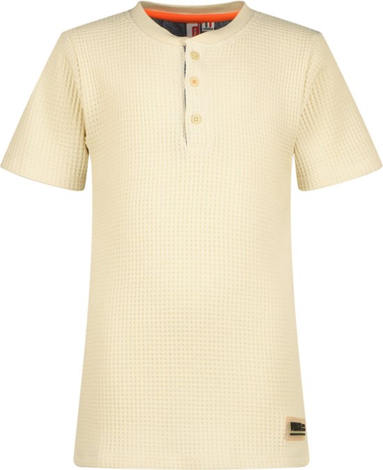Vingino Haffle Polo's & T-shirts Jongens - Polo shirt - Gebroken wit - Maat 164