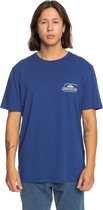 Quiksilver Line By Line Heren T-shirt Eqyzt07668-byc0 - Kleur Blauw - Maat XL