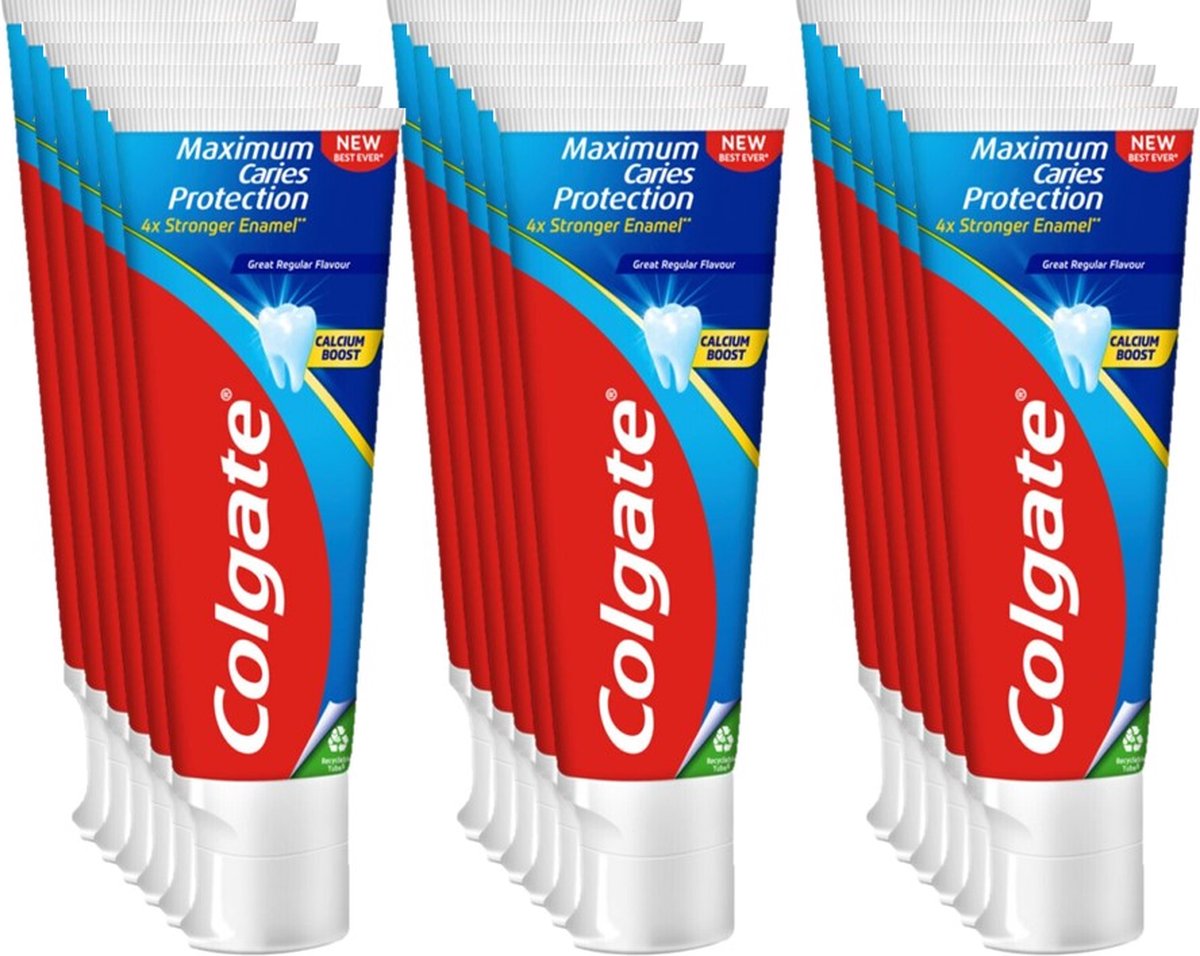 Goedkoopste Colgate Tandpasta Caries Protection - Voordeelverpakking 18 x 75 ml