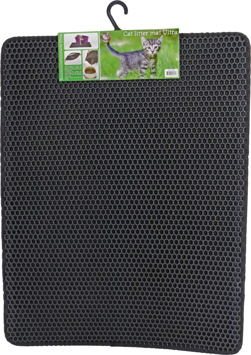 Boon Uitloopmat Ultra Zwart Large 60 x 75 cm