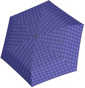Opvouwbare Paraplu Havanna Denver Blauw - Fiberglass - Dsn 90 cm - Opgevouwen 23 cm - Doppler