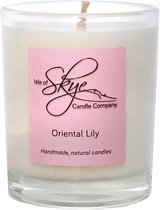 Geurkaars Oosterse Lelie (Oriental Lily) Mini - 20 uur - Sojawas - Isle of Skye Candle