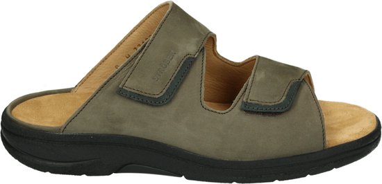 Strober MORITZ 86005H - Heren slippers - Kleur: Groen - Maat: 43.5