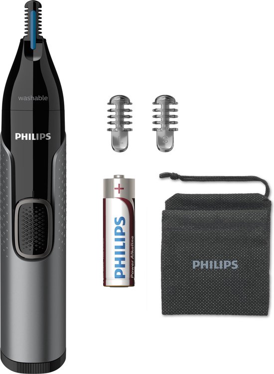 Philips NT3650/16 - Neushaartrimmer - Zwart/Grijs