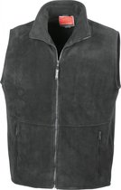 Pull/Cardigan/Gilet Unisexe M Result Mouwloos Noir 100% Polyester