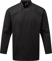 Schort/Tuniek/Werkblouse Unisex XS Premier Black 65% Polyester, 35% Katoen